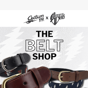 The Belt Shop.