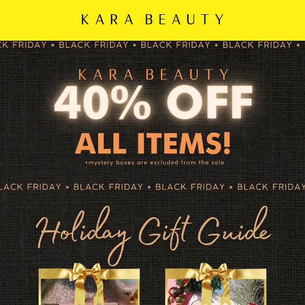 Kara's Holiday Gift Guide 💝