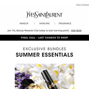 FINAL HOURS - 20% Off Summer Essentials Curated Bundles