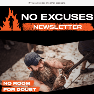 The No Excuses Newsletter