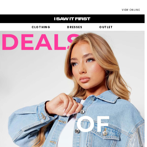 I Saw It First's unmissable deals of the week 🛍️💸