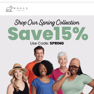 Spring Must-Haves at 15% OFF