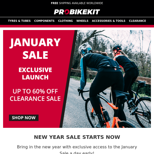 January Sale – Exclusive Launch!