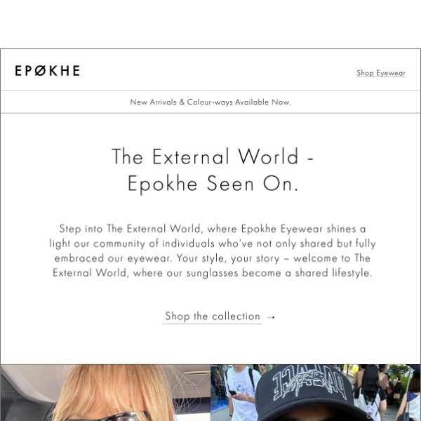 The External World - Epokhe Seen On.