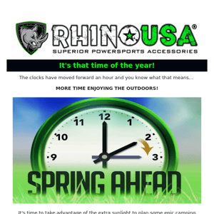 ➡️Spring ahead with Rhino USA➡️