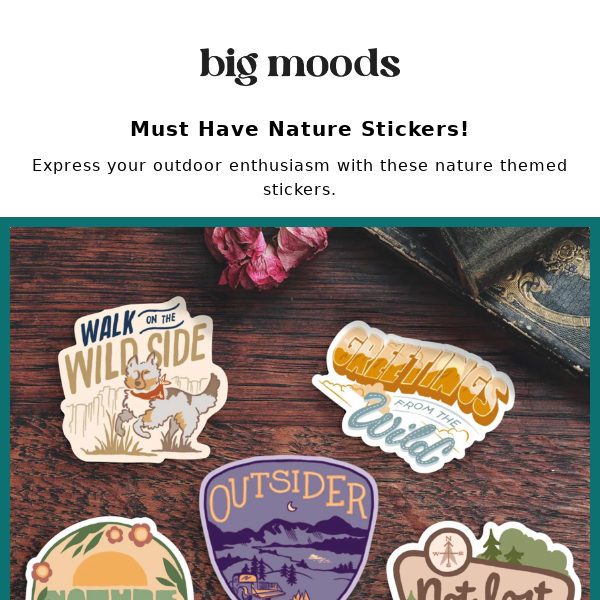 This Week's Feature: Nature Stickers!
