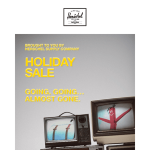 Last Chance to Save on the Holiday Sale