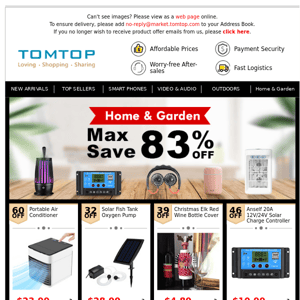 Home & Garden, Max Save 83% OFF