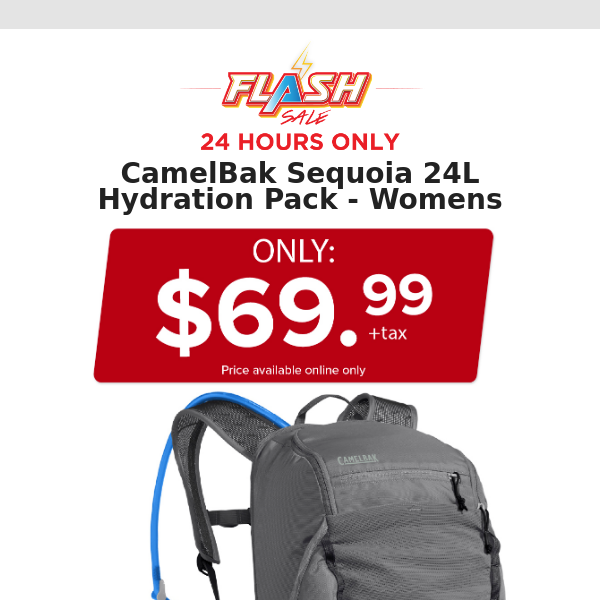 🔥  24 HOURS ONLY | CAMELBAK SEQUOIA PACK | FLASH SALE