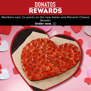 💕 Nothing says love like PIZZA!