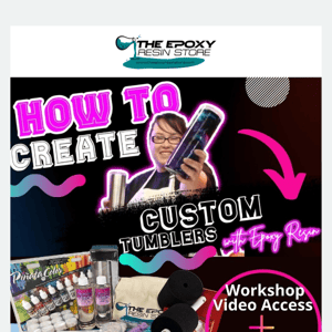 Learn how to create custom tumblers 🤩