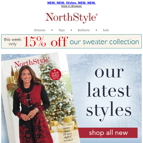 Browse Our New Winter Looks & Styles ~ Hurry, Online Now!
