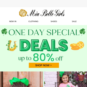 lucky you 🤩🍀these deals are 👌