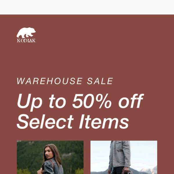 OUR FIRST EVER WAREHOUSE SALE