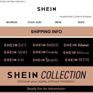 SHEIN Collection:THE LATEST FASHION UPDATES!