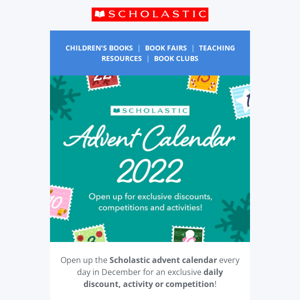 Open Day 11 of the Scholastic Advent Calendar 🎁