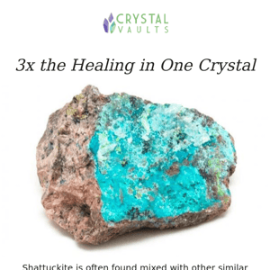 3 Crystals in One!? Super Powerful Energy!