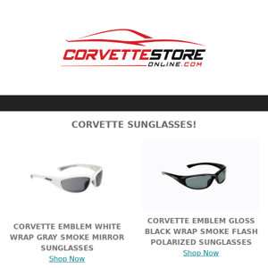 Protect Your Eyes With Corvette Sunglasses!