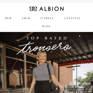 Albion Trousers: The Talk of the Town