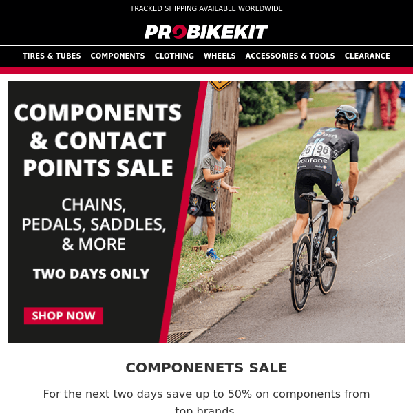 Components Weekend Sale! Don't miss it!