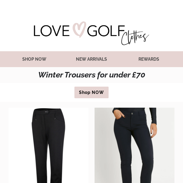 Winter Trousers for under £70