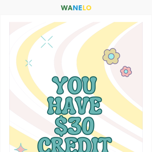 You've got $30 credit bonus!💸🤑