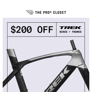 Summer Savings: $200 Off Trek