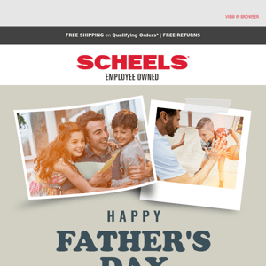 Happy Father's Day from SCHEELS!
