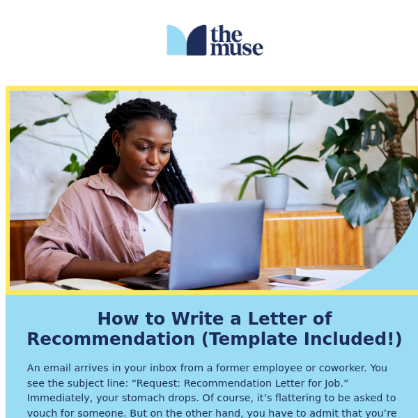 How to write a recommendation letter