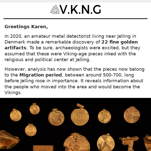 🧈 Stunning Gold of the Vindelev Hoard