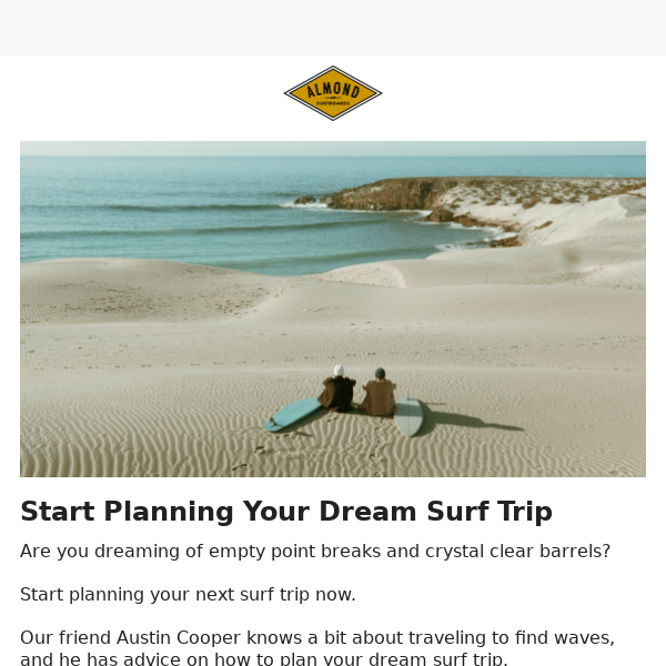 Want to Go On Your Dream Surf Trip?  🌊