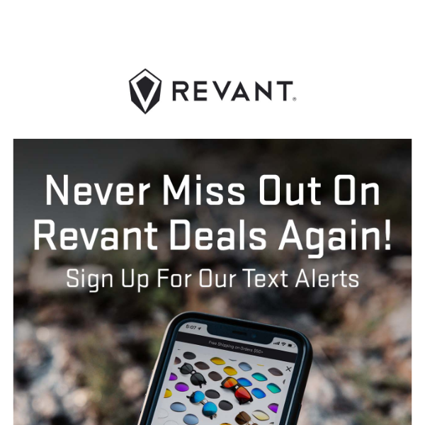 🤳😎 Saving big with Revant is now just a text away!