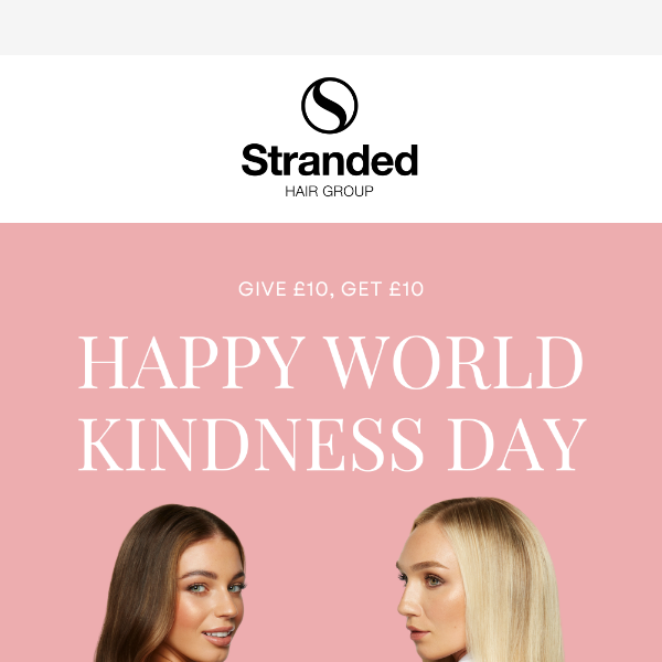 World Kindness Day, share the discount!