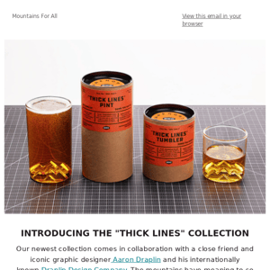 Introducing The "Thick Lines" Collection - A DDC X North Collaboration