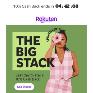 💵 Look! 10% Cash Back inside.