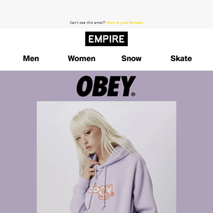 OBEY // Spring Arrivals 🌿