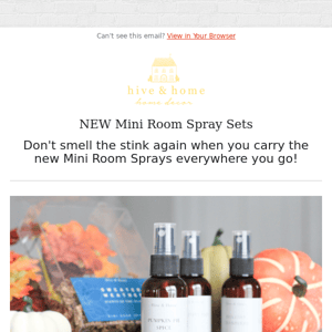 Get Your Hands On The NEW Mini Room Sprays!