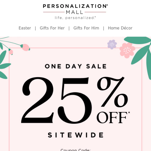 ⏰ 1-Day Sale 25% Off Sitewide | New Ramadan Collection