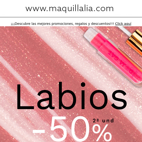 💋 ¡No te pierdas la promoción de labios! 💋