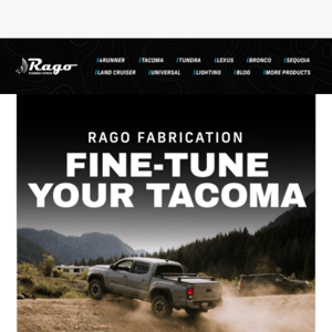 Fine-tune your Tacoma