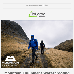 Gore-Tex & Waterproof Offers from Mountain Equipment 🌍