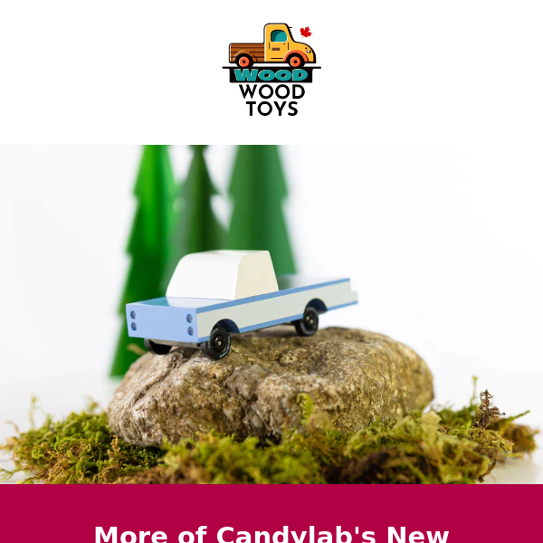 LAST MINUTE new arrivals:  CANDYCAR® from Candylab!