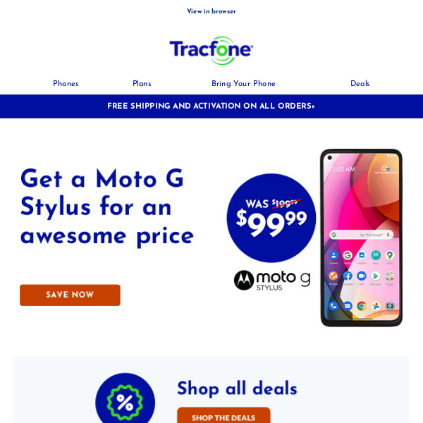 Take $100 OFF Moto G Stylus 💰