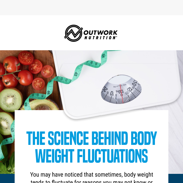 Why does your body weight fluctuate?