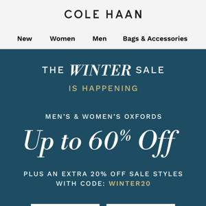 The Winter Sale is on