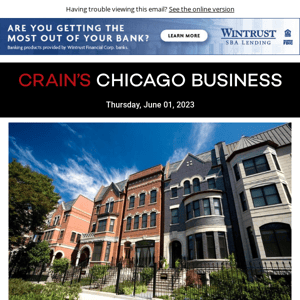 Chicago home prices stay solid, with one caveat: Crain's Daily Gist podcast