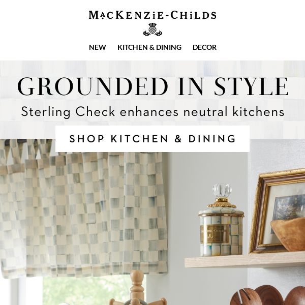 In the kitchen with Sterling Check