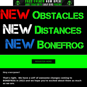 A NEW BONEFROG!