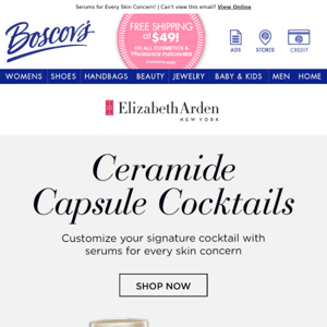 Elizabeth Arden Capsule Cocktails