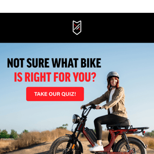 Not Sure What E-Bike is Right for You?